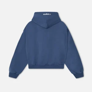 Safari Blue Hoodie modern streetwear design