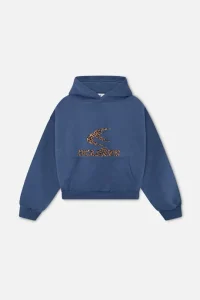 Safari Blue Hoodie modern streetwear design
