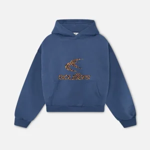 Safari Blue Hoodie modern streetwear design