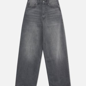 Jumbo Pants Washed Grey oversized baggy streetwear pants