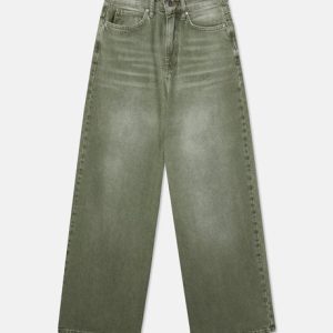 Jumbo Pants Green oversized baggy streetwear pants