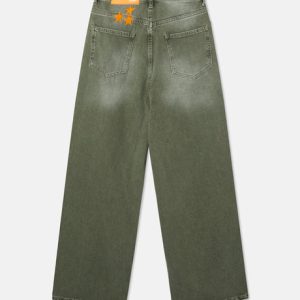 Jumbo Pants Green oversized baggy streetwear pants