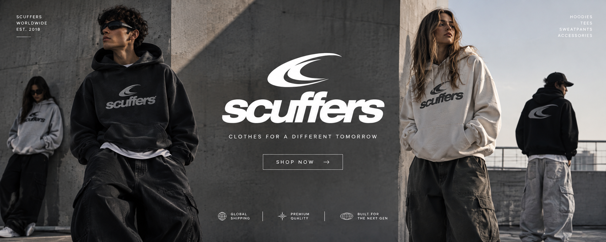 Scuffer Shop clothing collection
