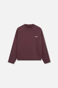Dye Tech Burgundy Sweatshirt streetwear design