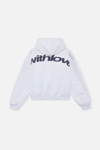 Sign Light Grey Hoodie modern streetwear design
