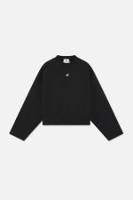 Sport Tech Black Sweatshirt modern streetwear design