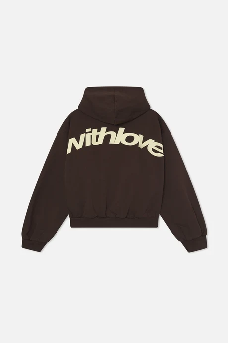 Sign Brown Hoodie Sign Brown Hoodie modern streetwear design